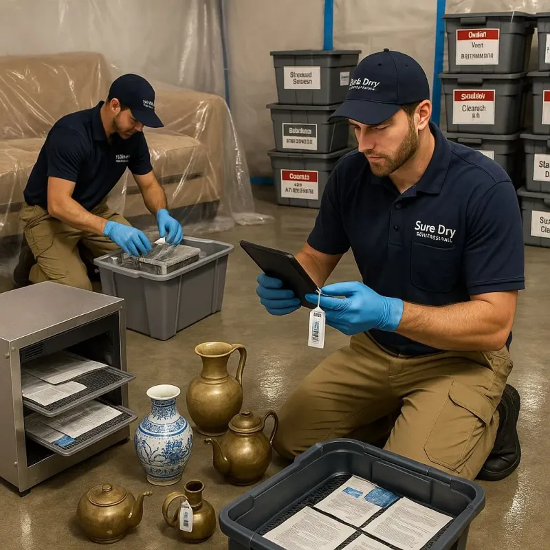 Content Protection and Restoration process in Crandall, TX