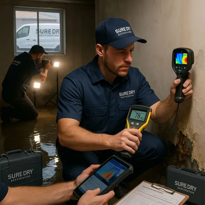 Initial Assessment and Documentation process in Crandall, TX