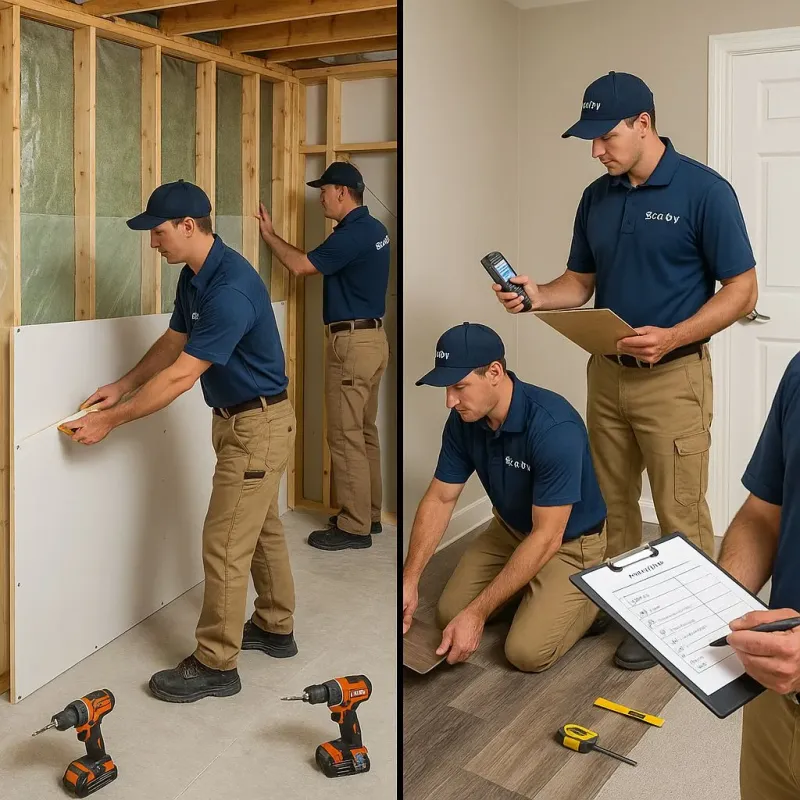Repairs and Reconstruction process in Crandall, TX